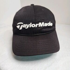 TaylorMade  Golf Snapback Hat‎ - Black & Blue PLEASE READ DESCRIPTION